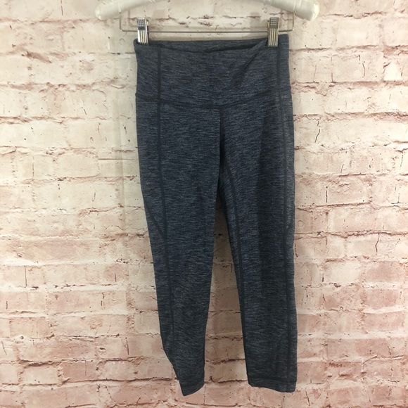 Athleta Relevation Gray Capri Leggings - Picture 2 of 6